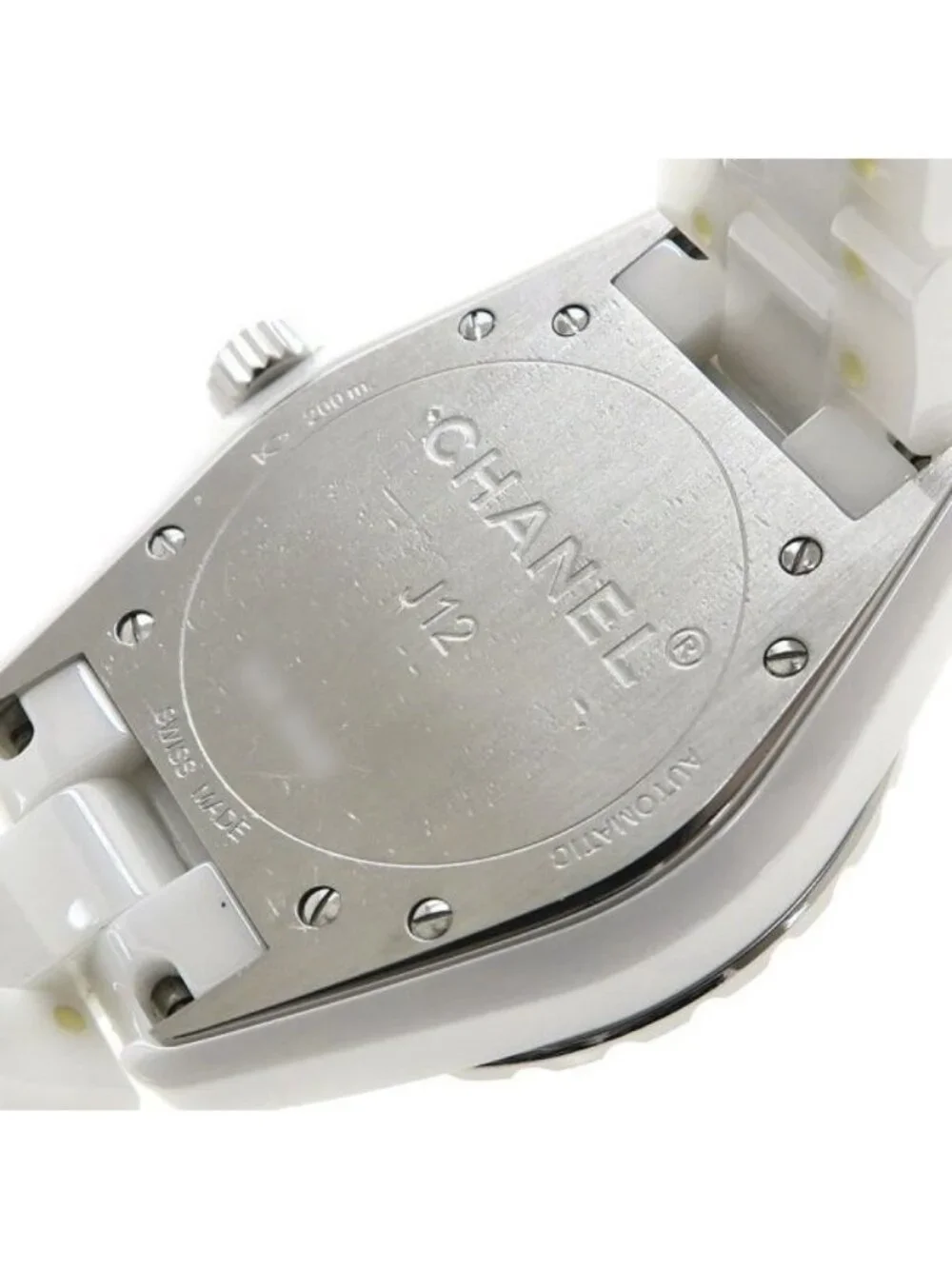 Chanel 38 Watch White